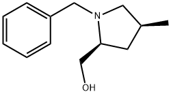 (2S,4S)-1-benzyl-4-methyl-pyrrolidin-2-yl]methanol Structure