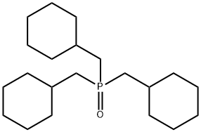 tris(cyclohexylmethyl)phosphine oxide 구조식 이미지
