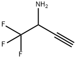 3-Butyn-2-amine, 1,1,1-trifluoro- 구조식 이미지