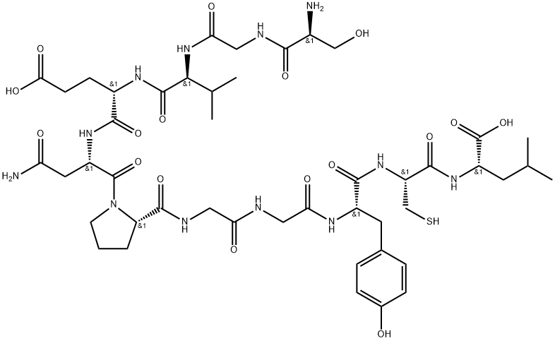 Glycoprotein (276-286) 구조식 이미지