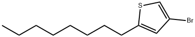 Thiophene, 4-bromo-2-octyl- Structure