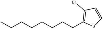 Thiophene, 3-bromo-2-octyl- Structure