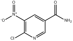 6-Chloro-5-nitronicotinamide 구조식 이미지