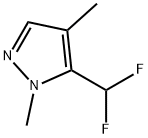 5-(difluoromethyl)-1,4-dimethyl-1H-pyrazole Structure