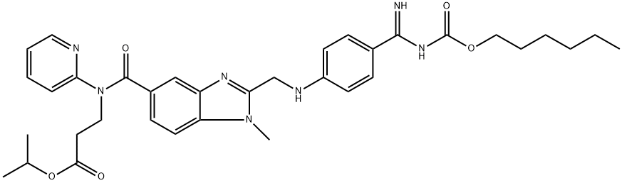 Dabigatran Etexilate iMpurity 1 구조식 이미지