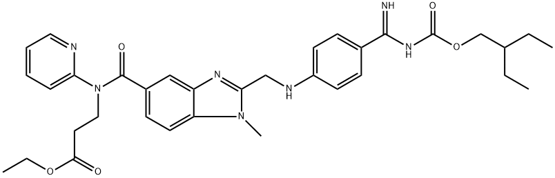 Dabigatran etexilate Impurity R Structure