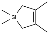 Silacyclopent-3-ene, 1,1,3,4-tetramethyl- 구조식 이미지