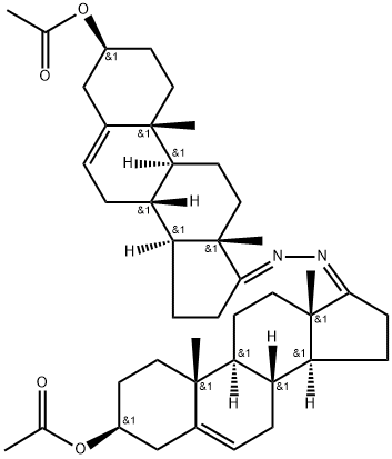 3β-17-Imino-androst-5-en-3-ol Acetate Dimer 구조식 이미지