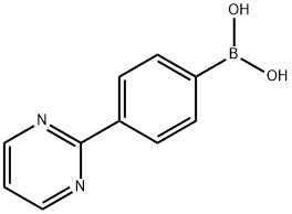 Boronic acid, B-[4-(2-pyrimidinyl)phenyl]- Structure