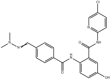 Betrixaban Impurity 1 구조식 이미지