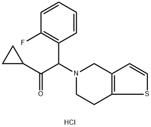 Prasugrel Impurity 13 HCl Structure