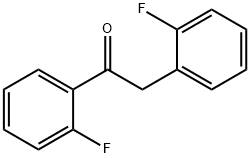 Ethanone, 1,2-bis(2-fluorophenyl)- Structure