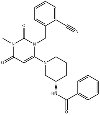 Alogliptin benzoate impurity K Structure