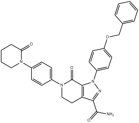 Apixaban Impurity 52 구조식 이미지