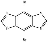 Benzo[1,2-d:4,5-d']bisthiazole, 4,8-dibromo- 구조식 이미지