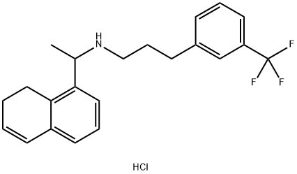 Cinacalcet 7,8-Dihydro Racemate HCl Structure