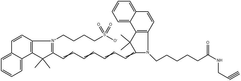 ICG-Alkyne Structure