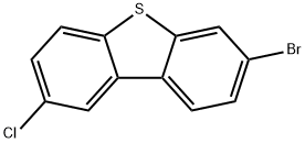 Dibenzothiophene, 7-bromo-2-chloro- 구조식 이미지