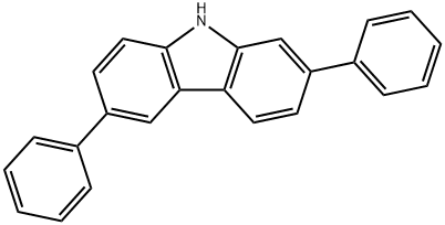 9H-Carbazole, 2,6-diphenyl- Structure