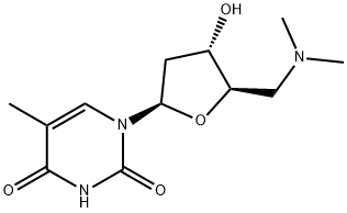 5'-Deoxy-5'-N,N-dimethylamino thymidine Structure