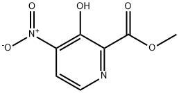 2-Pyridinecarboxylic acid, 3-hydroxy-4-nitro-, methyl ester Structure