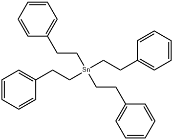 Stannane, tetrakis(2-phenylethyl)- Structure