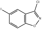 1,2-Benzisoxazole, 3-chloro-5-iodo- 구조식 이미지