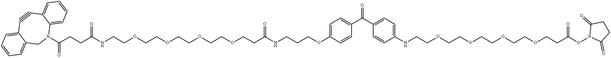 UV-Tracer DBCO NHS ester Structure