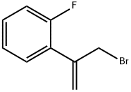 Benzene, 1-[1-(bromomethyl)ethenyl]-2-fluoro- Structure