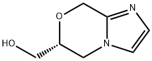 8H-Imidazo[2,1-c][1,4]oxazine-6-methanol, 5,6-dihydro-, (6R)- 구조식 이미지