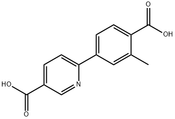 6-(4-carboxy-3-methylphenyl)nicotinic acid 구조식 이미지