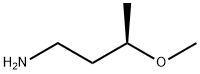 (R)-3-methoxybutan-1-amine HCl 구조식 이미지