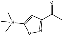 1-[5-(trimethylsilyl)-1,2-oxazol-3-yl]ethan-1-one Structure
