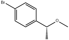 Benzene, 1-bromo-4-[(1R)-1-methoxyethyl]- Structure