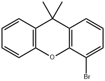 9H-Xanthene, 4-bromo-9,9-dimethyl- Structure