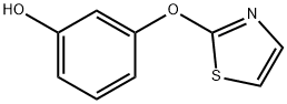 3-(1,3-thiazol-2-yloxy)phenol 구조식 이미지