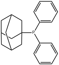 Phosphine, diphenyltricyclo[3.3.1.13,7]dec-1-yl- Structure