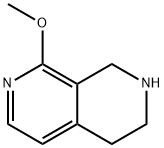 8-methoxy-1,2,3,4-tetrahydro-2,7-naphthyridine 구조식 이미지