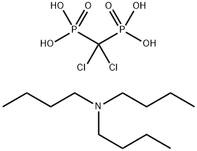 163706-61-4 Phosphonic acid, P,P'-(dichloromethylene)bis-, compd. with N,N-dibutyl-1-butanamine (1:1)