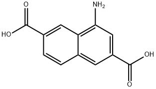 4-aminonaphthalene-2,6-dicarboxylic acid Structure