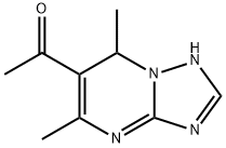 1-{5,7-dimethyl-4H,7H-[1,2,4]triazolo[1,5-a]pyrimidin-6-yl}ethan-1-one 구조식 이미지