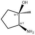 Cyclopentanol, 2-amino-1-methyl-, (1R,2S)-rel- 구조식 이미지