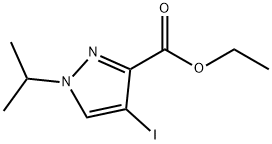 ethyl 4-iodo-1-isopropyl-1H-pyrazole-3-carboxylate Structure