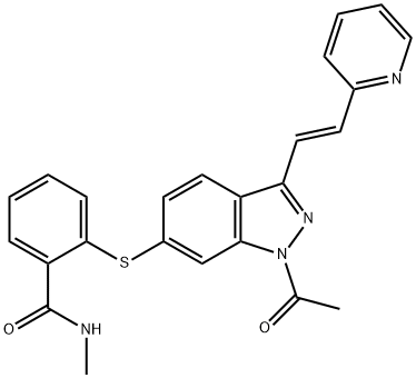 Axitinib Impurity 27 구조식 이미지