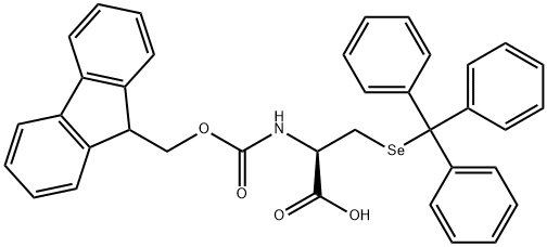 Fmoc-Sec(Trt)-OH Structure