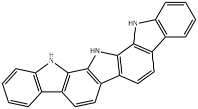 13H-Diindolo[2,3-a:3',2'-i]carbazole, 14,15-dihydro- Structure