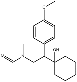 N-(2-(1-hydroxycyclohexyl)-2-(4-methoxyphenyl)ethyl)-N-methyl formamide Structure