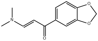 2-Propen-1-one, 1-(1,3-benzodioxol-5-yl)-3-(dimethylamino)-, (2E)- Structure