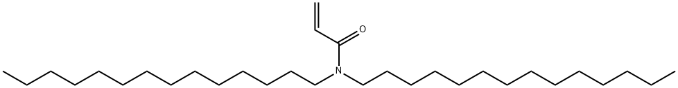 2-Propenamide, N,N-ditetradecyl- Structure