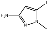 5-iodo-1-methyl-1H-pyrazol-3-amine Structure